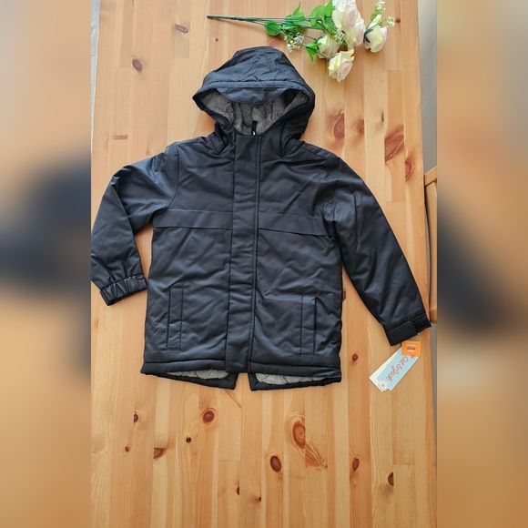 Cat & Jack - Kids' Playground Parka Jacket - Black - Picture 7 of 16